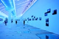 Photography exhibition hall Royalty Free Stock Photo