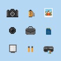 Photography icon set