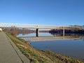 Photography of Iron Bridge on River Tisa near Senta in Vojvodina Serbia