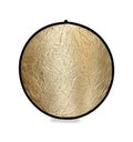 Photography light reflector in gold