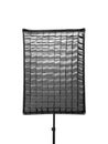 A photography light softbox with a grid Royalty Free Stock Photo