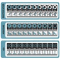 Photography manual. Camera`s cheat sheet. ISO, shutter speed, ap