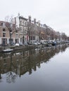 Photography museum Foam on keizersgracht in old centre of dutch capital amsterdam in winter