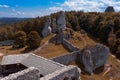 Photography of Ogrodzieniec Castle ruins