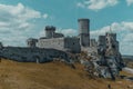 Photography of Ogrodzieniec Castle at sunny day