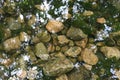 Rocks in a Stream. Water and reflect. Stream and water.