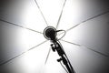 Photography set up with umbrella Royalty Free Stock Photo