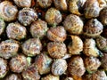 photography of snails cooked in the llauna. typical of Catalonia Spain