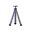 photography tripod camera cartoon vector illustration Royalty Free Stock Photo