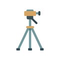 Photography Tripod Icon for Cameras Royalty Free Stock Photo