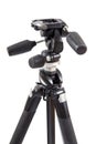 Photography tripod on a white background in high definition Royalty Free Stock Photo