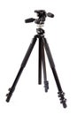 Photography tripod on a white background in high definition Royalty Free Stock Photo