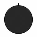 Photograpic Black Disk Light Reflector Diffuser Screen. 3d Rendering Royalty Free Stock Photo