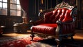 photorealistic accent chair Royalty Free Stock Photo