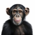 Photorealistic Chimpanzee Portrait With Caricature Faces In 8k Resolution