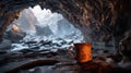 Photorealistic Coffee Mug In Unreal Engine 5 Snow Cave
