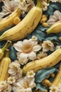 Photorealistic Detailed Seamless Patterns of Bananas