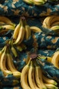 Photorealistic Detailed Seamless Patterns of Bananas