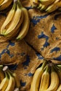 Photorealistic Detailed Seamless Patterns of Bananas