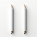 Photorealistic Eye Pencil Mockup With Minimalist Design Royalty Free Stock Photo