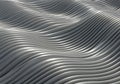 Photorealistic Geometric Wave Pattern Royalty Free Stock Photo