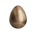 Golden Egg 3d render isolated