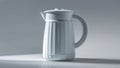Photorealistic image of a plastic pitcher with lid Royalty Free Stock Photo