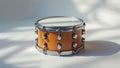 Photorealistic image of a toy drum isolated on white Royalty Free Stock Photo