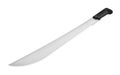 Photorealistic machete with black handle