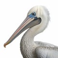 Photorealistic Renderings Of Pelicans: Detailed And Realistic Illustrations Royalty Free Stock Photo