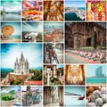 Photos from Barcelona Royalty Free Stock Photo
