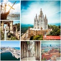 Photos from Barcelona Royalty Free Stock Photo