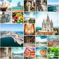 Photos from Barcelona Royalty Free Stock Photo
