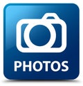 Photos (camera icon) blue square button