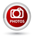 Photos (camera icon) prime red round button