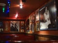 Photos of Frank Sinatra, Dean Martin, Luciano Pavarotti, and other Italian Legends inside Buca di Beppo Restaurant