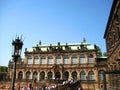 Photos with landscape background summer Palace historical and architectural complex Zwinger