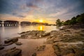 Photos panorama of Bintan wonderful indonesia Royalty Free Stock Photo