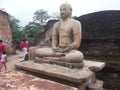 Polonnaruwa Rock temple Royalty Free Stock Photo