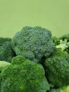 Photos of some fresh and healthy broccoli vegetables