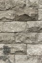 Photos of the surface Walls of natural stone piles