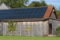 Photovoltaic on a classic brick pitched roof