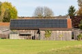 Photovoltaic on a classic brick pitched roof