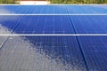 Photovoltaic cleaning, before and after