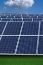 Photovoltaic installation Royalty Free Stock Photo