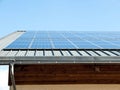 Photovoltaic solar collectors Royalty Free Stock Photo