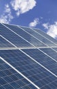 Photovoltaic Sun Panels Royalty Free Stock Photo