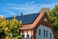 Photovoltaic on a classic brick pitched roof