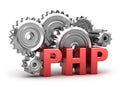 PHP Coding Royalty Free Stock Photo