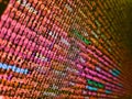 Php language and coding function developer. Big data storage and cloud computing representation. Software developer programming Royalty Free Stock Photo